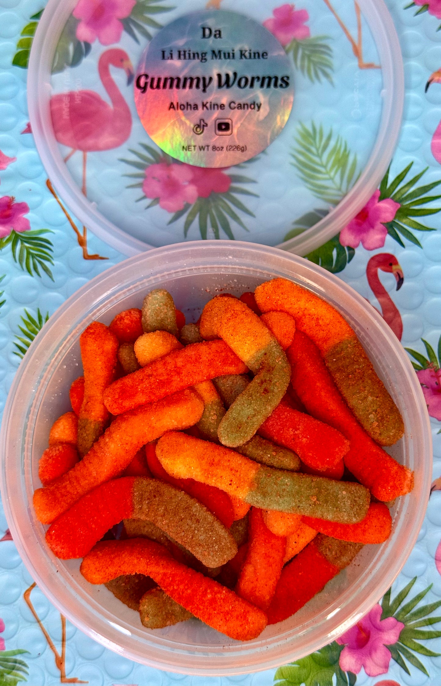 Li Hing Mui Kine Gummy Worms