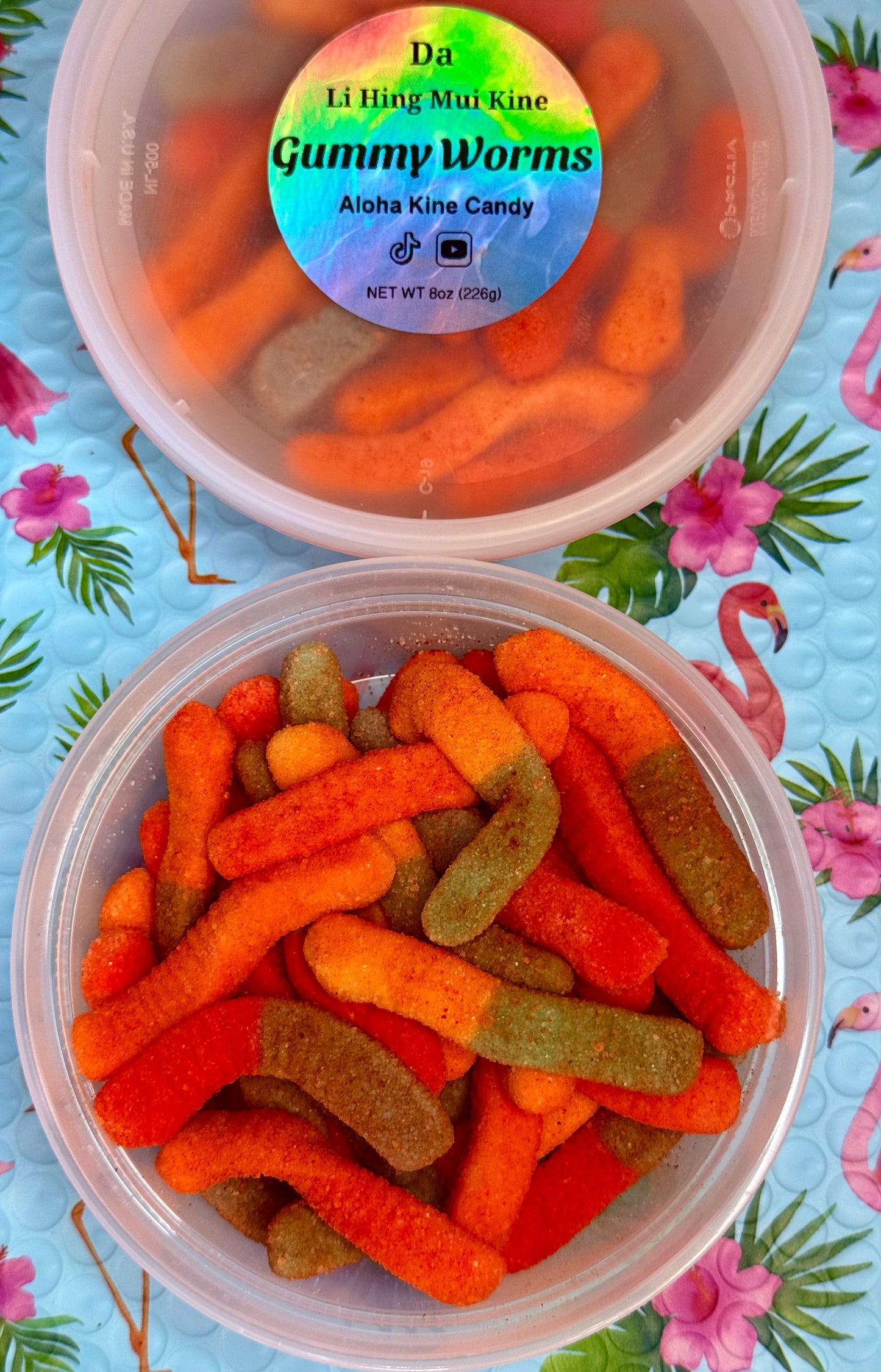 Li Hing Mui Kine Gummy Worms