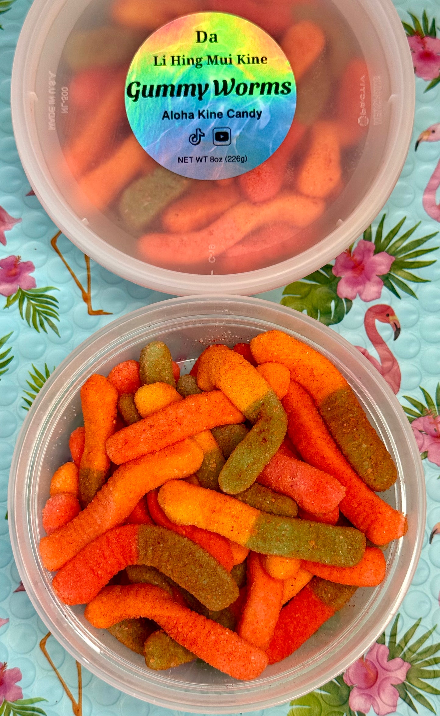 Li Hing Mui Kine Gummy Worms